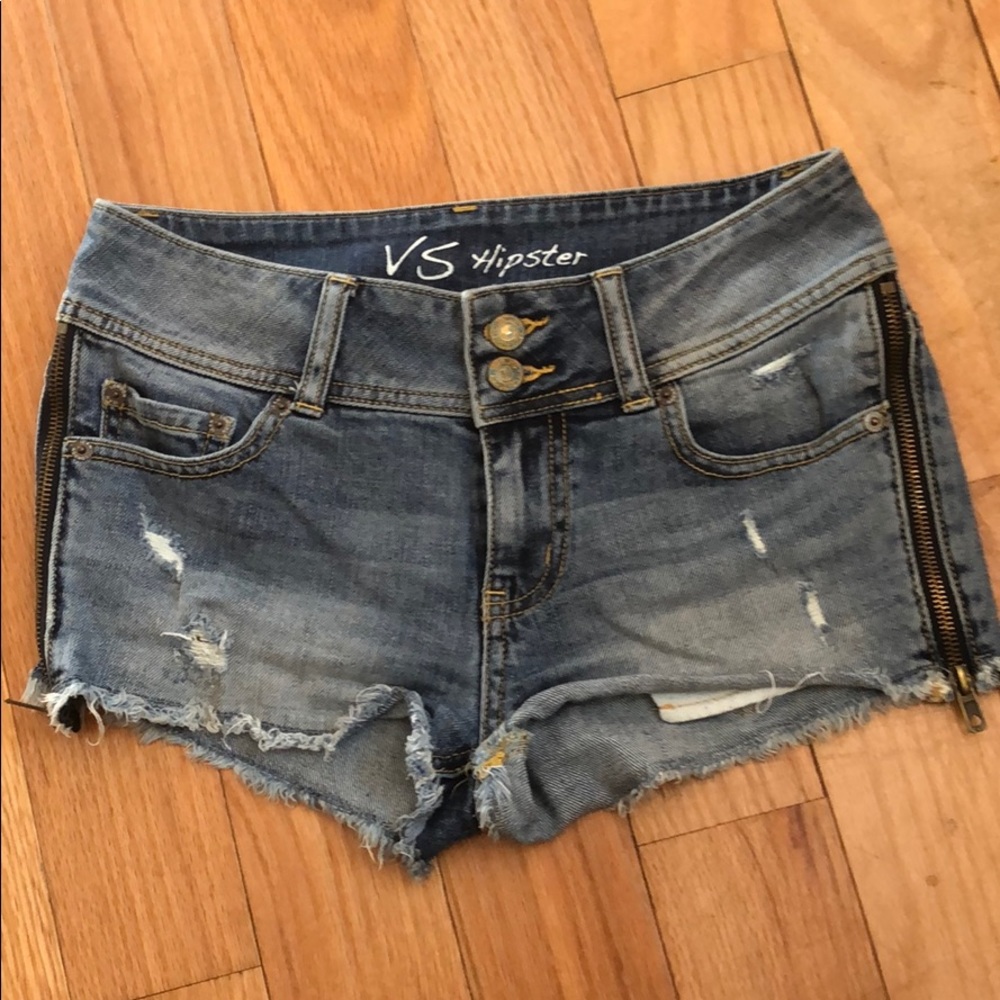 Victoria secret Hipster zipper shorts